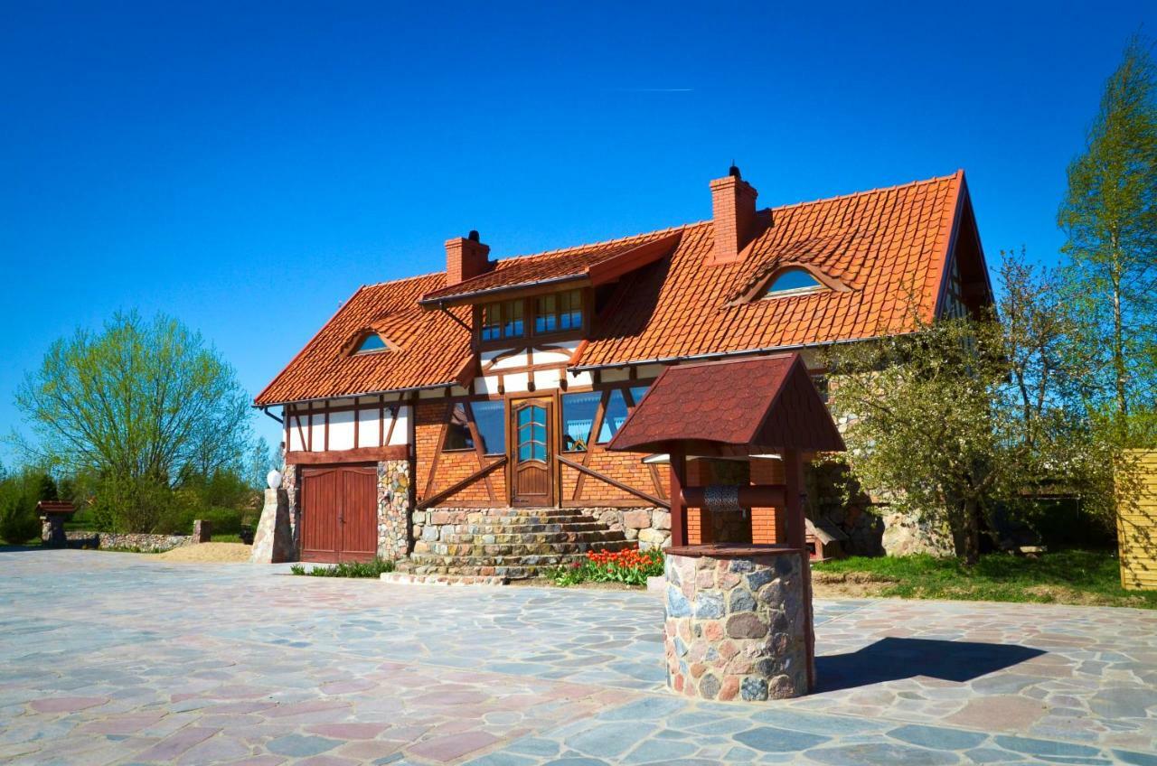 Dom Na Wodzie Mazury Villa Dzwierzuty Exterior photo